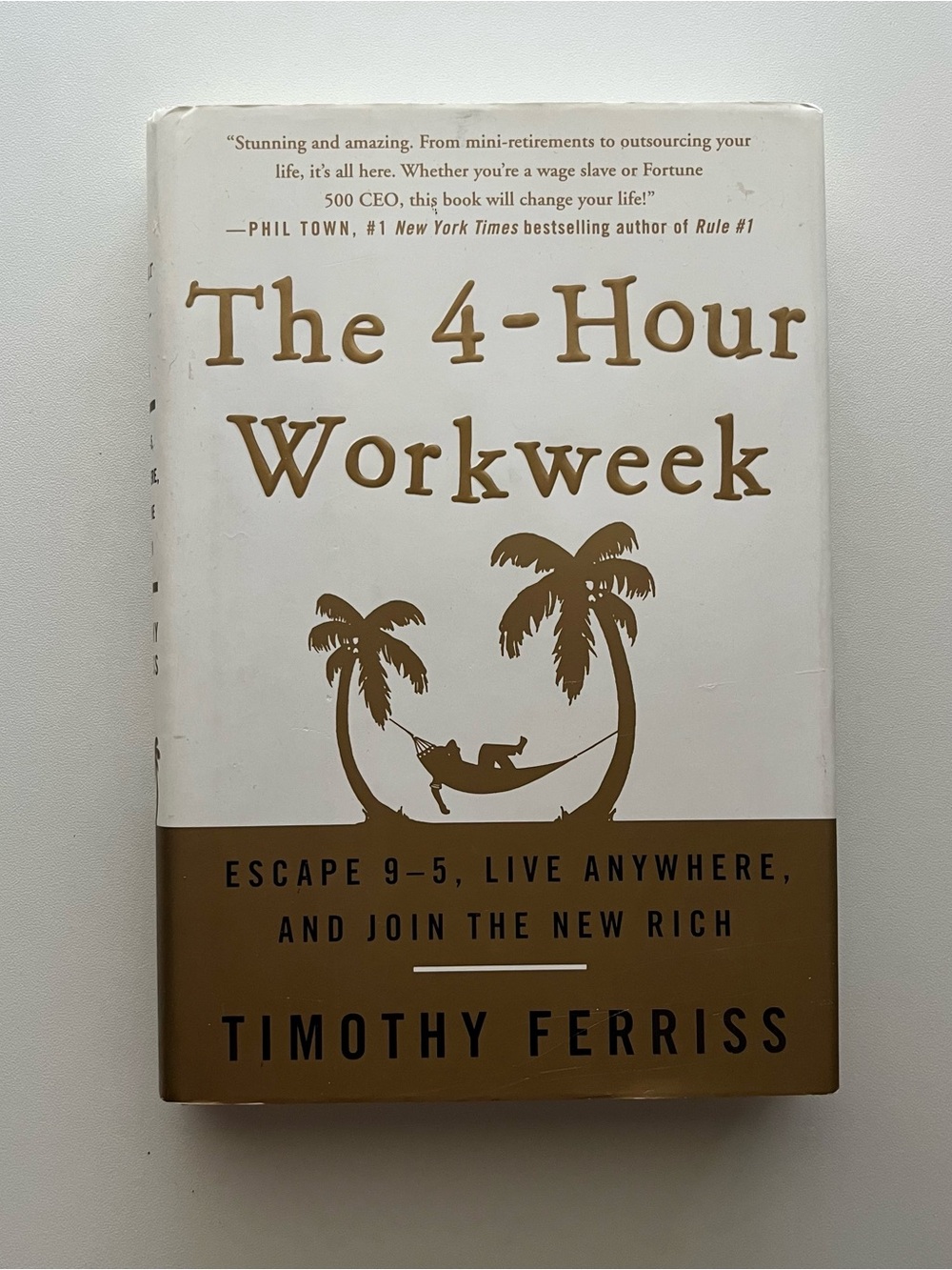 The 4-Hour Workweek by Timothy Ferriss - Hardcover Business Economics Book